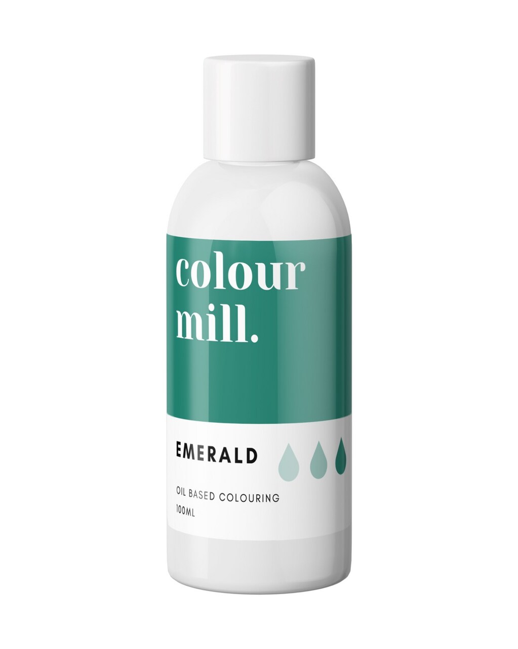 Premium 100ml Emerald Oil Based Food Coloring for Vibrant Cake Gel Buttercream Halal